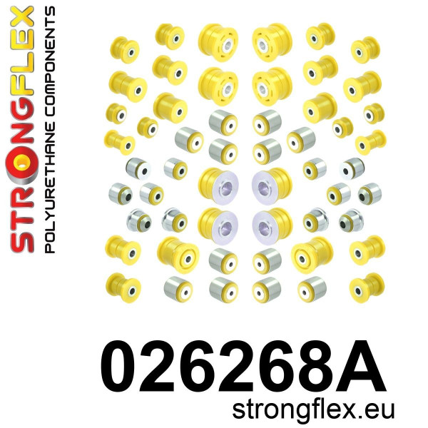 026268A: Full suspension polyurethane bush kit SPORT