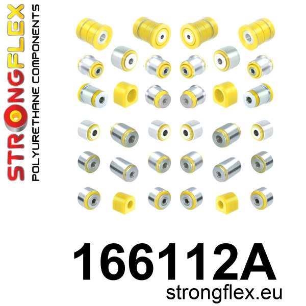 166112A: Full suspension bush kit SPORT