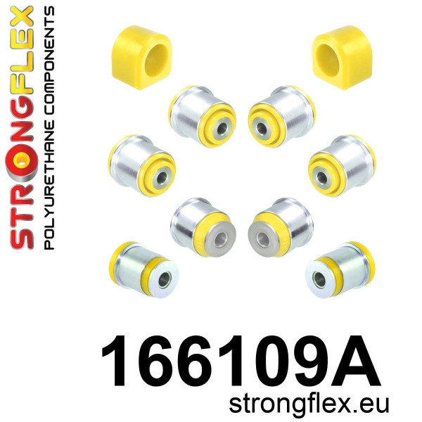 166109A: Front suspension bush kit SPORT
