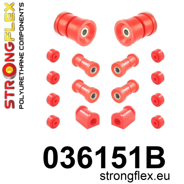 036151B: Rear suspension bush kit