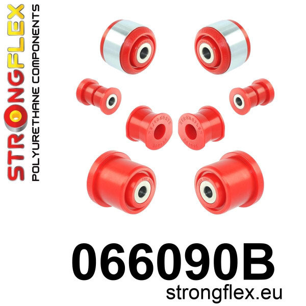 066090B: Front suspension and ream beam bush kit