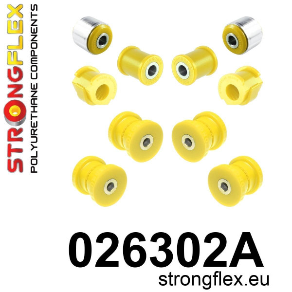 026302A: Front suspension and ream beam bush kit SPORT