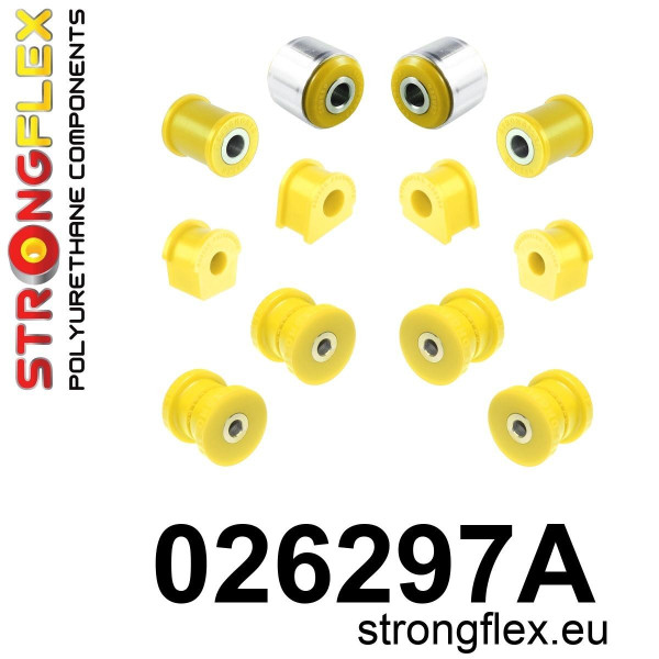 026297A: Full suspension bush kit SPORT