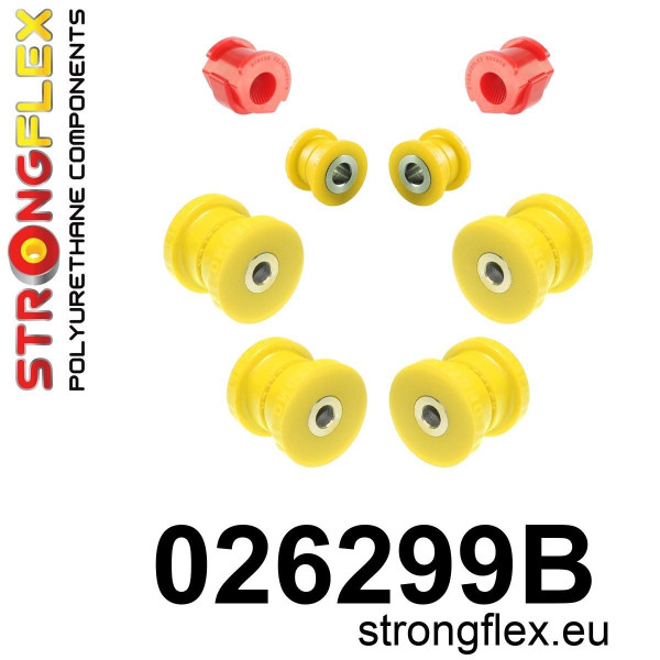 026299B: Rear suspension bush kit