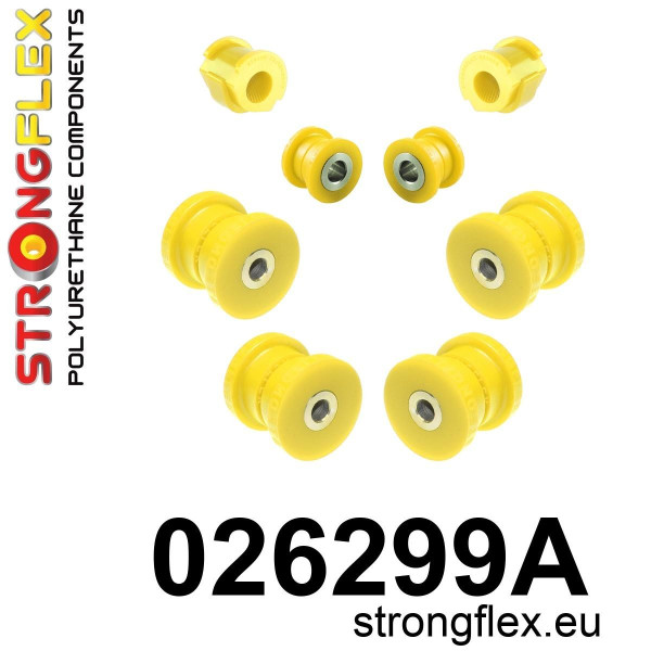 026299A: Rear suspension bush kit SPORT